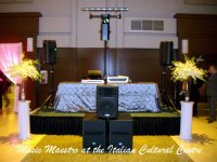 Italian Cultural Centre Wedding - Three Speaker Set-up - 600 pixel 96 dpi.jpg
